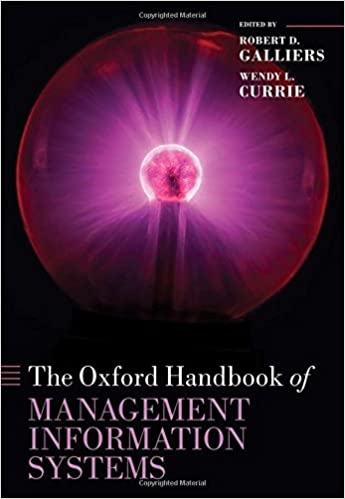 The Oxford Handbook of Management Information Systems - Orginal Pdf